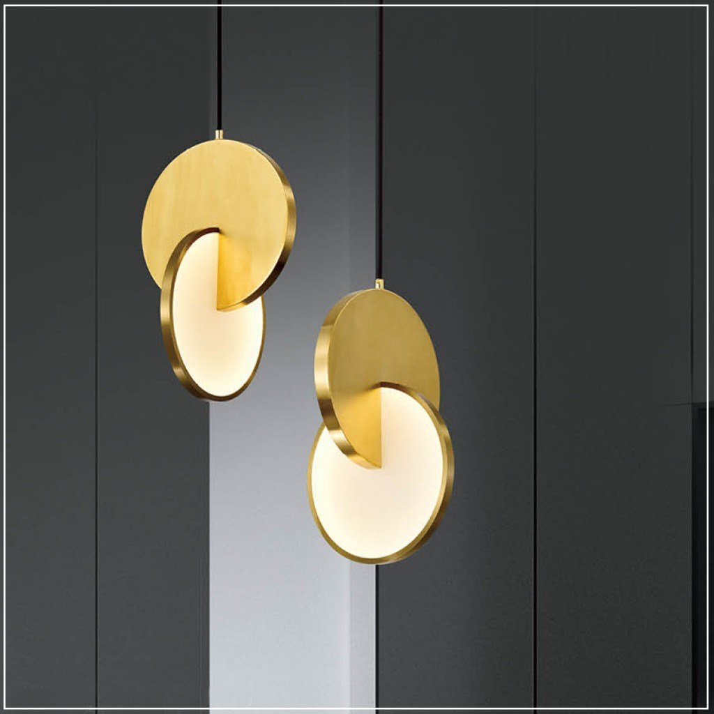 輕奢 層次 圓形 吊燈