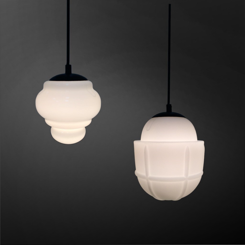 Opal 奶白玻璃吊燈