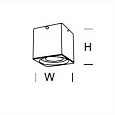 LED COB 方形筒燈 白 20W/30W/40W 