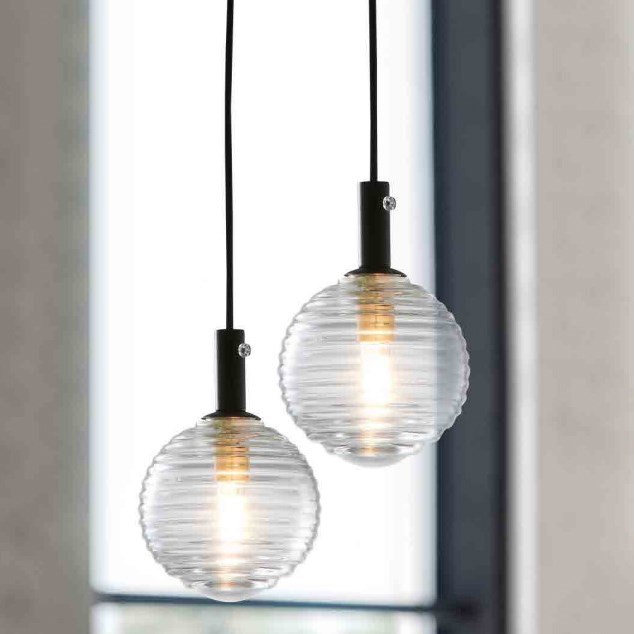 Coolidge 圓玻線條吊燈