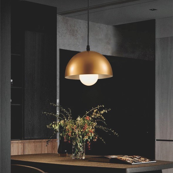 Powell 金屬半圓吊燈/多色可選