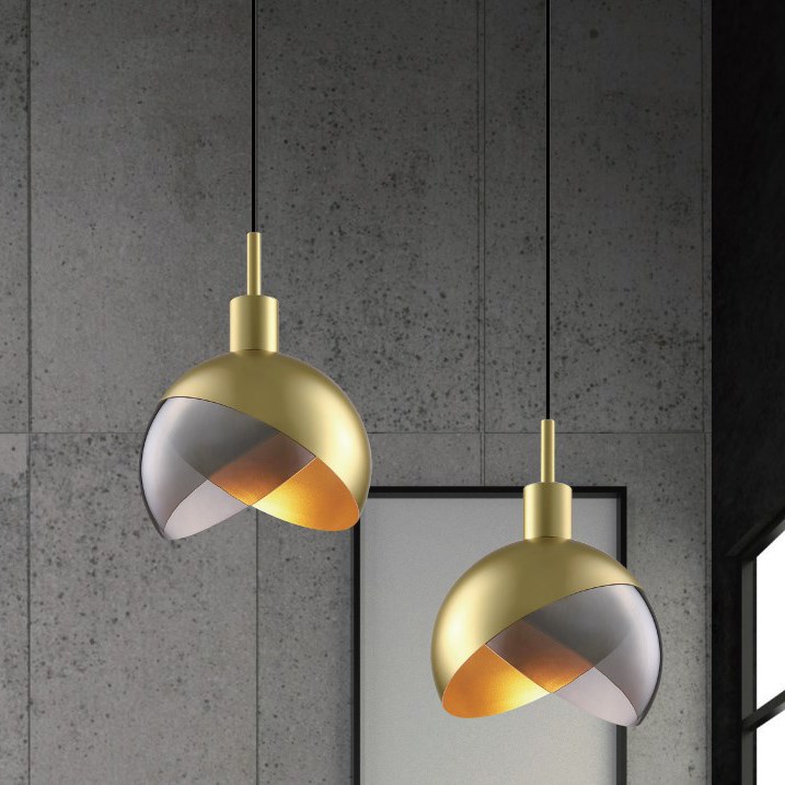 Watson 漸層撞色弧形吊燈