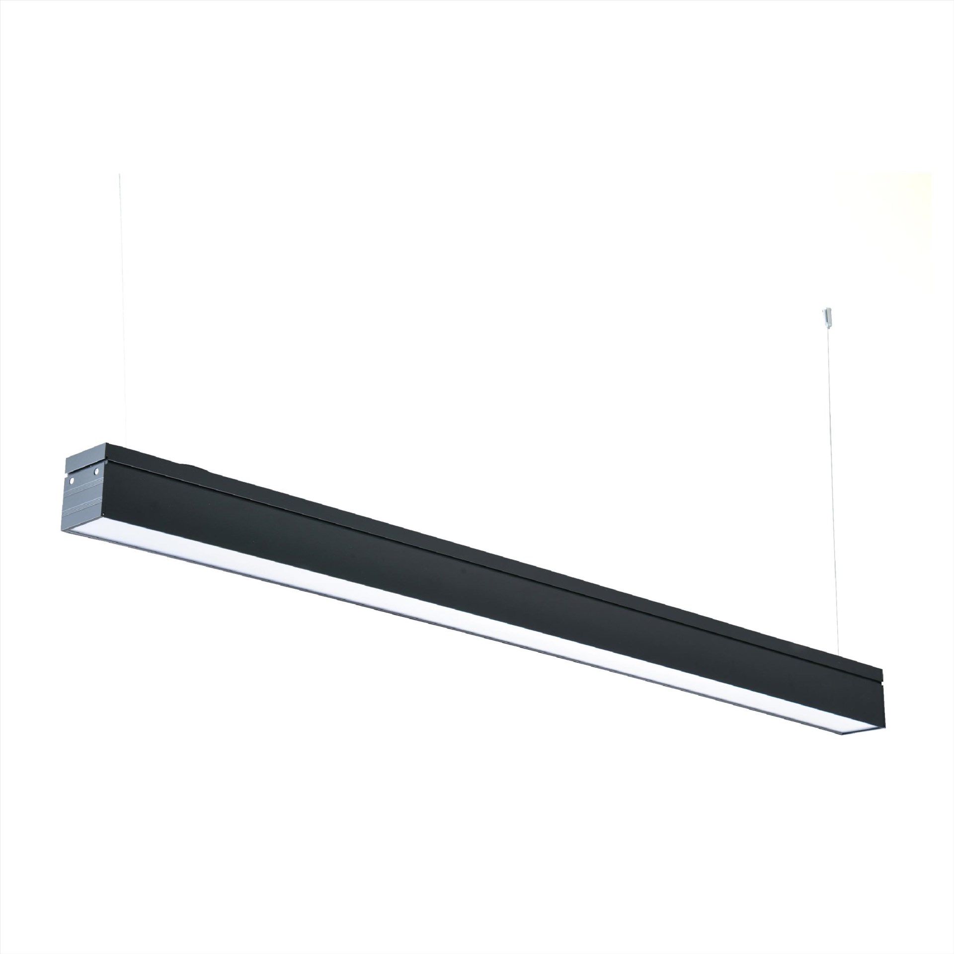 LED 60W 防眩吊燈 黑/白/銀