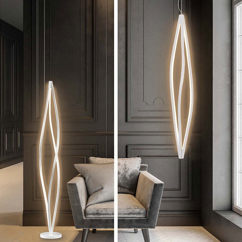 Sneer 流線大氣吊燈 直款