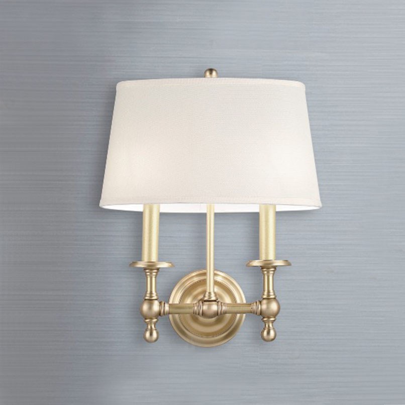 Catie 銅珠布藝壁燈 單臂/雙臂