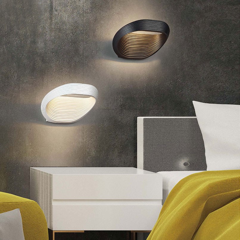 Flips 搖環線擺壁燈 白/黑