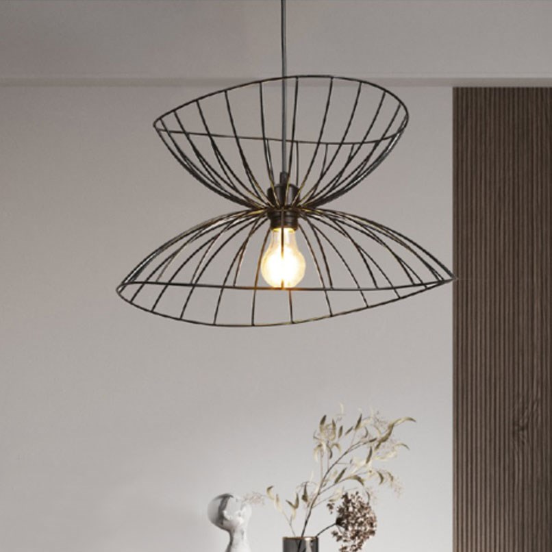 Octo 侘覓樸藝吊燈 黑/金