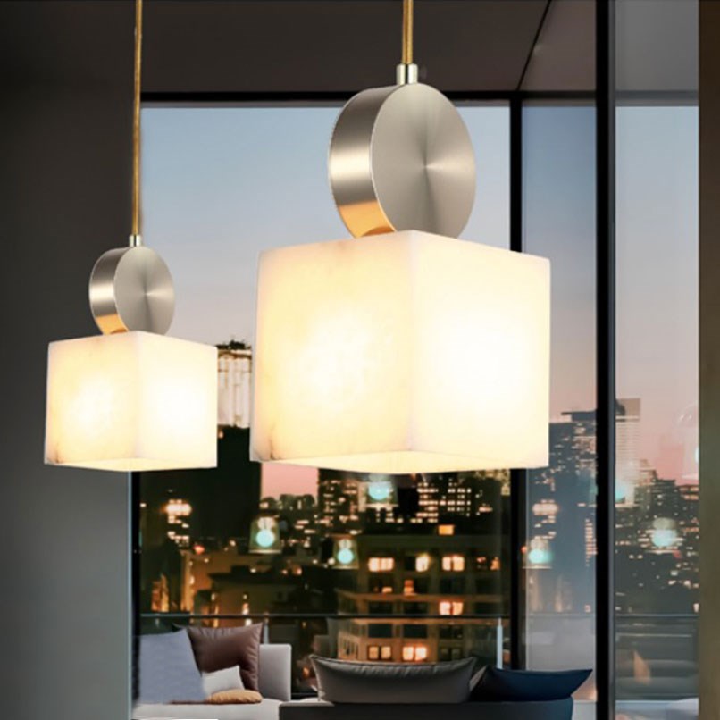 Ice 冰方雲石吊燈 方/圓