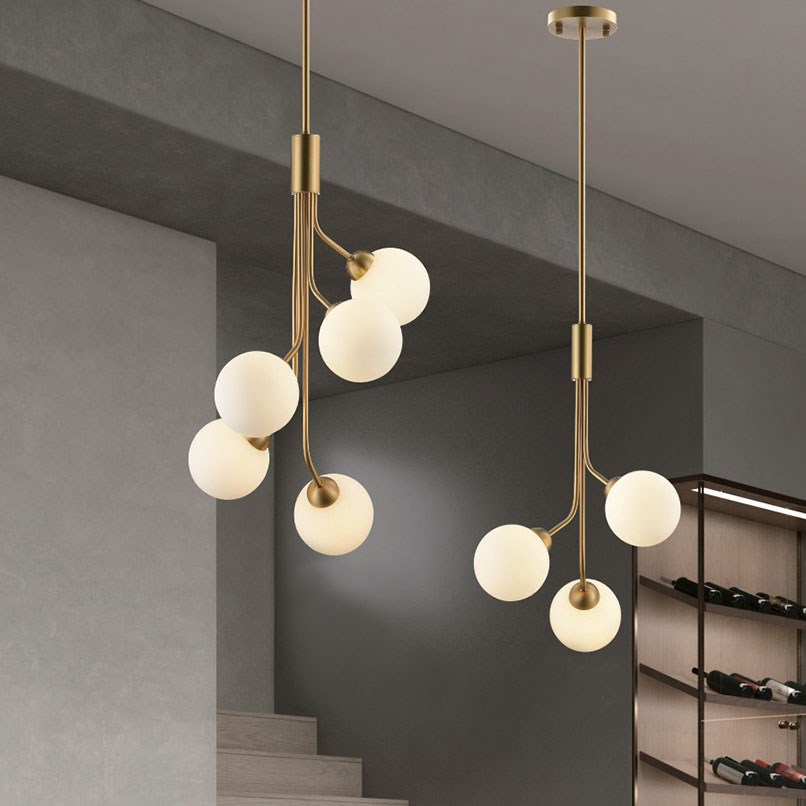 Hinsdale 銅藝玉枝吊燈 三燈/五燈