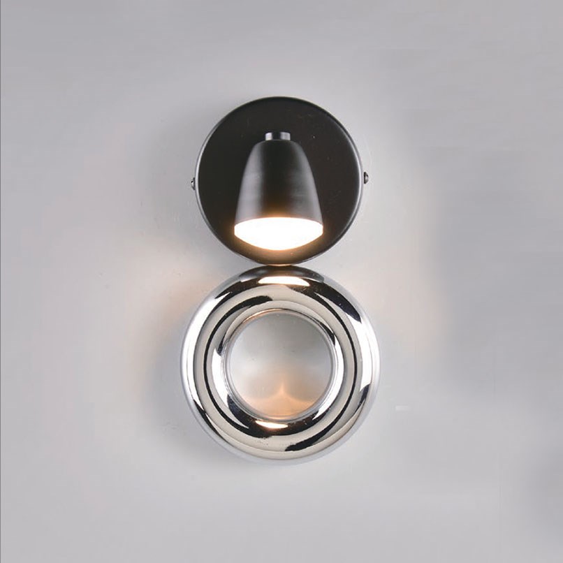 Monique 銀圈光紋壁燈