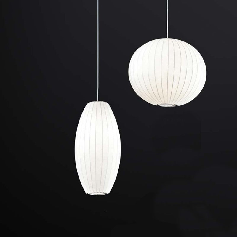 Roll 提籠布罩吊燈 長型 / 圓形