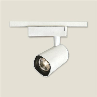 全電壓 COB 20W 方弧頭 軌道燈 白/黑